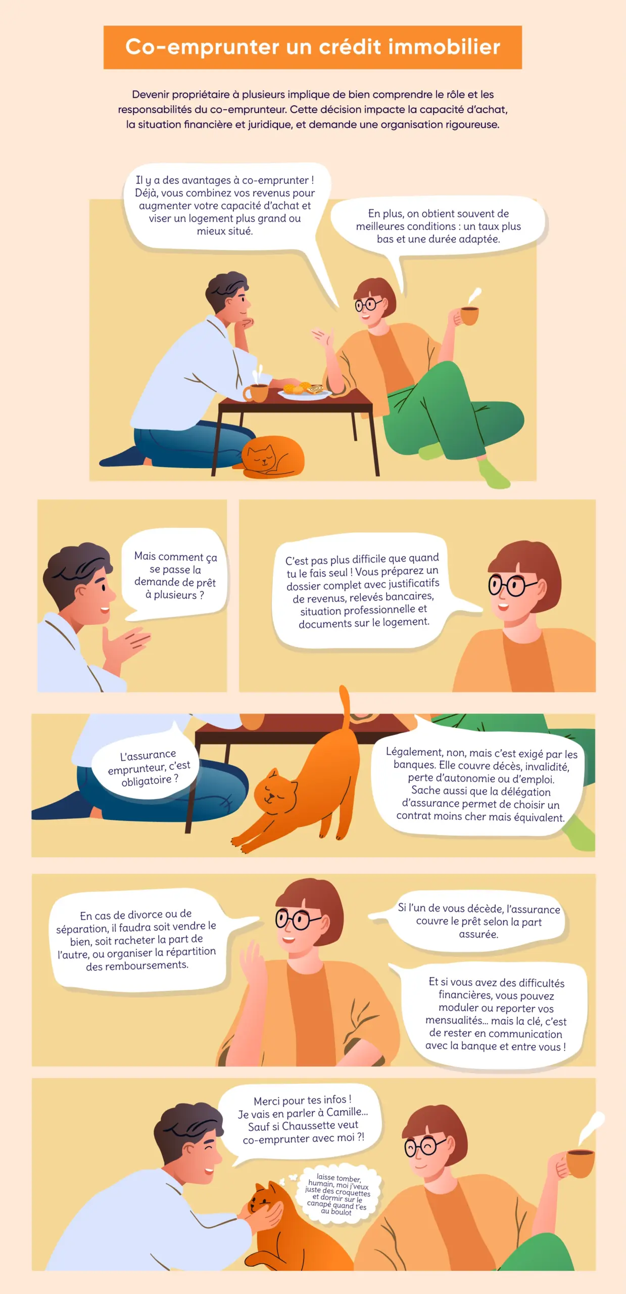 Emprunter à deux pour obtenir un crédit immobilier, c'est possible.