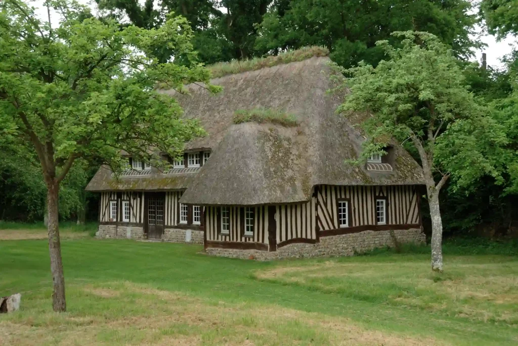 Maison traditionnelle de la région de Normandie