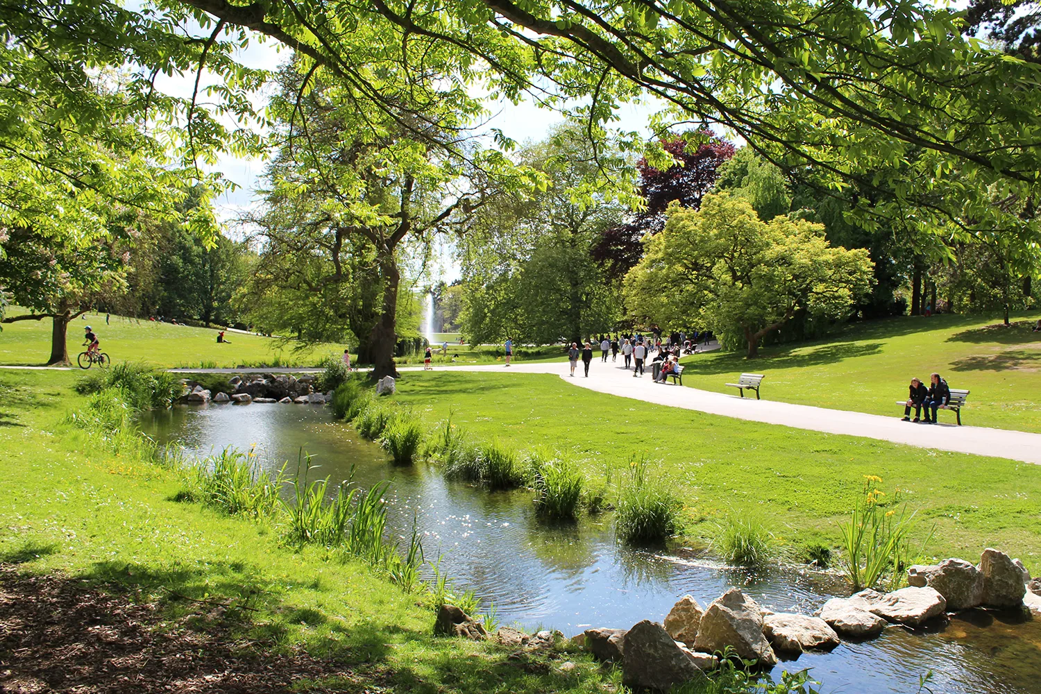 Le parc Barbieux à Roubaix
