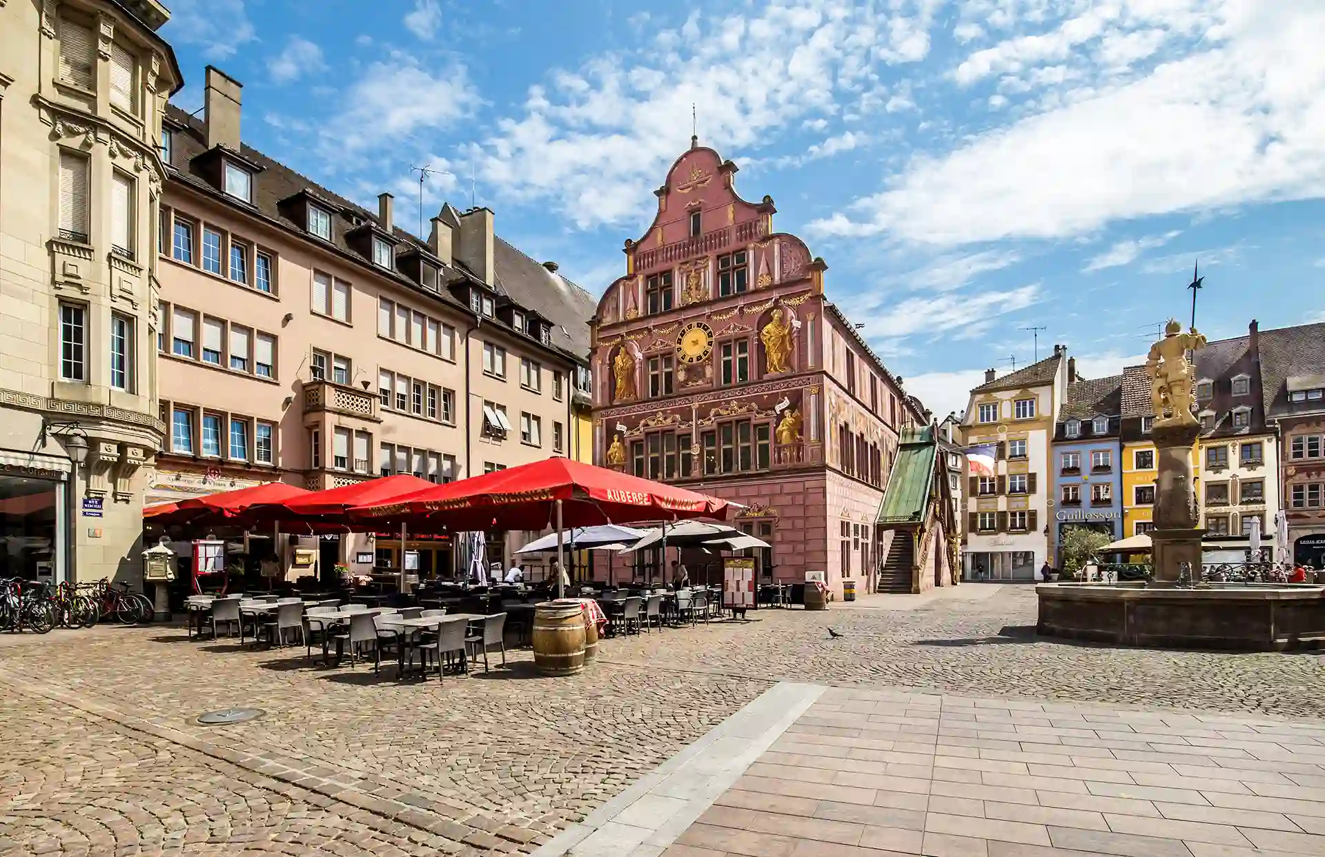 Place de la réunion à Mulhouse