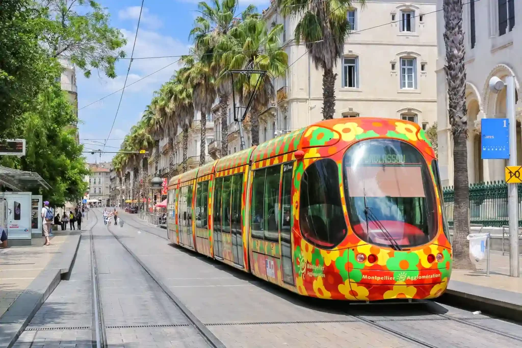 Tram de Montpellier, une ville où investir dans l'immobilier présente de belles opportunités