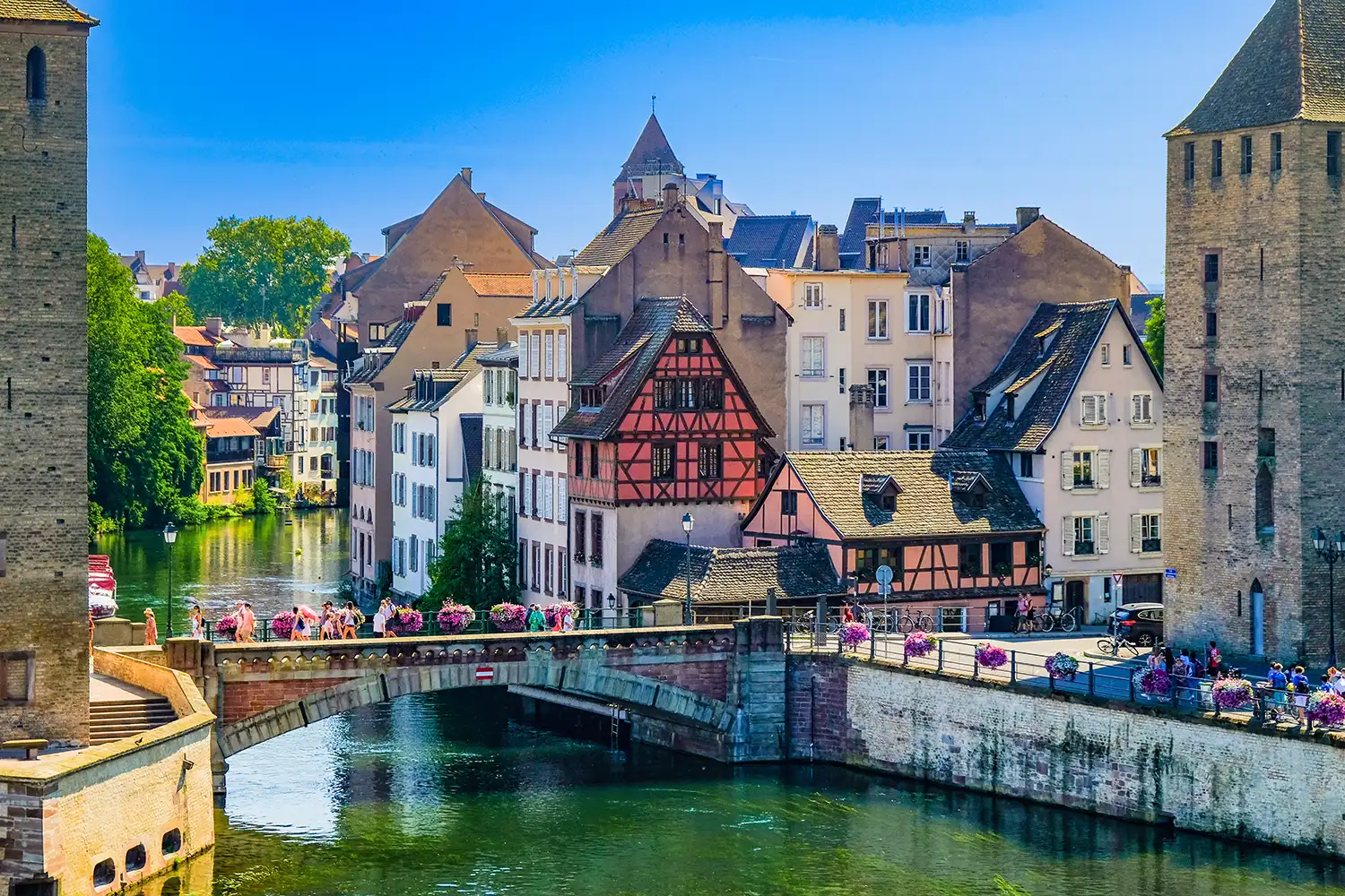 Quartier de la Petite France à Strasbourg