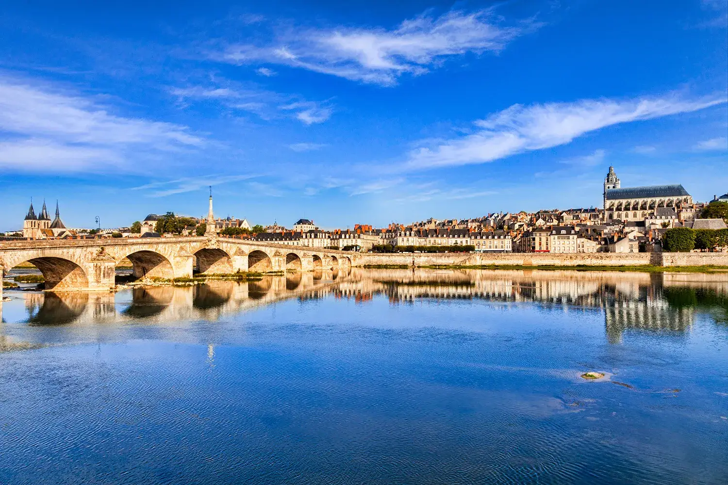 Blois, ville du Cher 