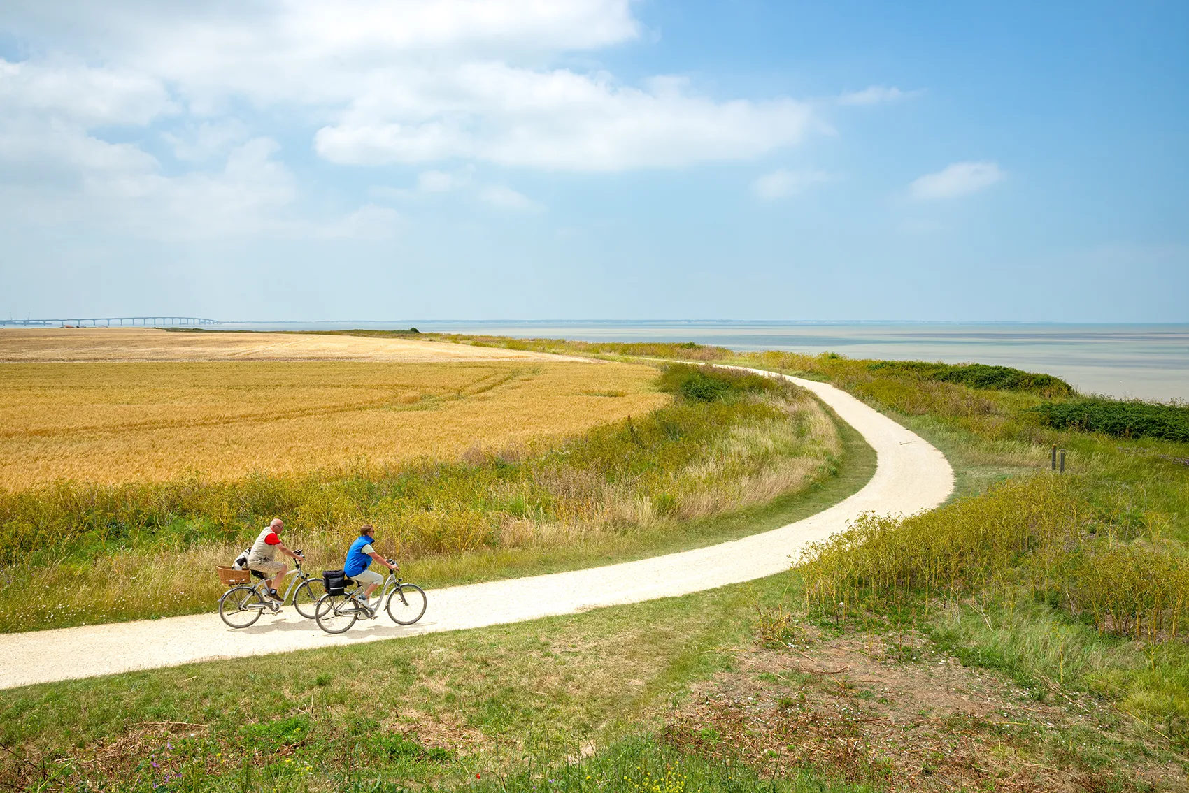 Vue de la campagne de La Rochelle